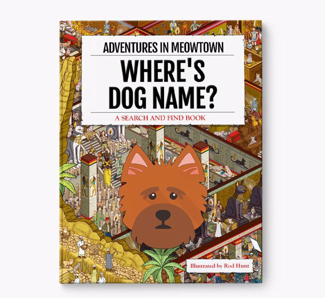 Personalised Norfolk Terrier Book: Where's Norfolk Terrier? Volume 2